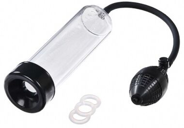 Vacuum pump for penis enlargement